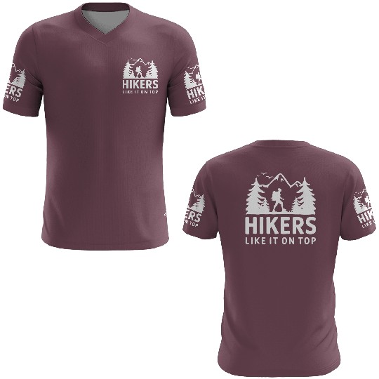 Hiker Nature Mountain Forest Outdoor 3D T Shirts