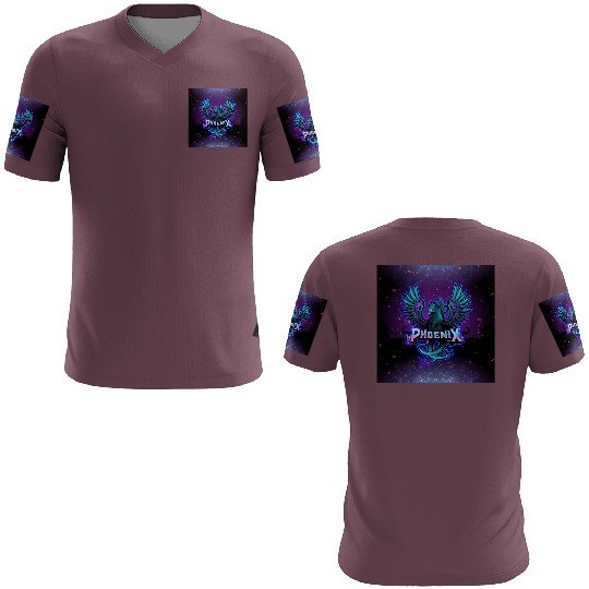 Phoenix Blue 1 3D T Shirts