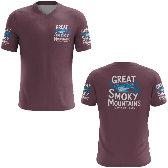 Great smoky mountains national park. 3D T Shirts