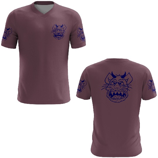 Demon Monster Cat Halloween Fun Horror Devil Horns 3D T Shirts