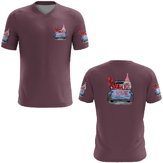 Gnomes Valentines Revelin 3D T Shirts