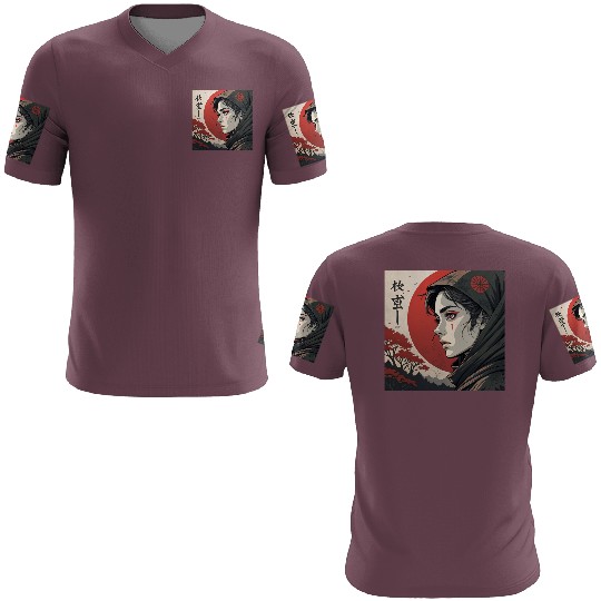 Samurai Girl Spirit: The Eyes of Vengeance 3D T Shirts