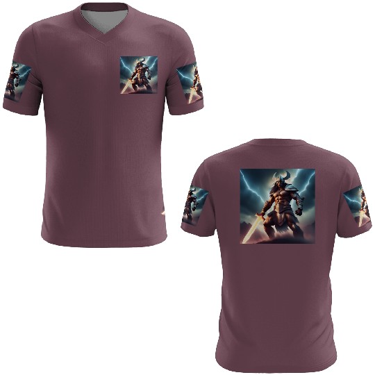 The Legendary Warrior 3D T Shirts