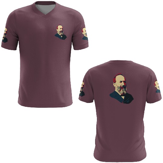 President James Abraham Garfield 3D T Shirts