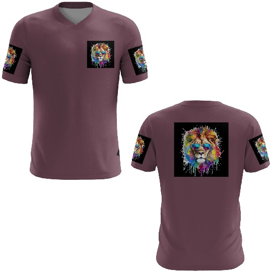 RAINBOW LION 3D T Shirts