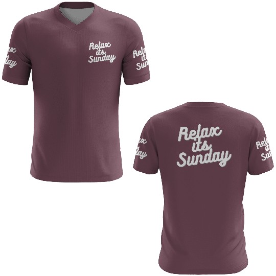 Relax It's Sunday 3D T Shirts