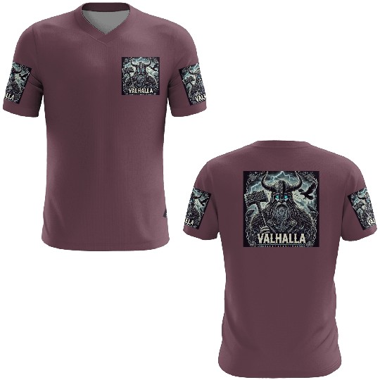 Valhalla Warrior 3D T Shirts