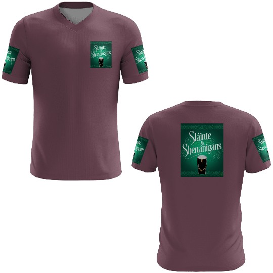 Slainte And Shenanigans 3D T Shirts