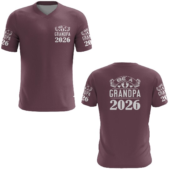 Be A Grandpa 2026 Joyful Anticipation 3D T Shirts