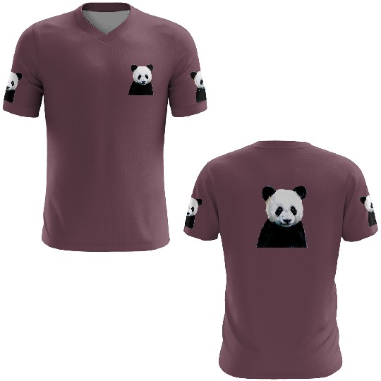 Panda Illustration 3D T Shirts