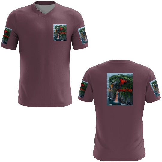 Art-Gil Dragon 1 The Dragon's Fury 3D T Shirts