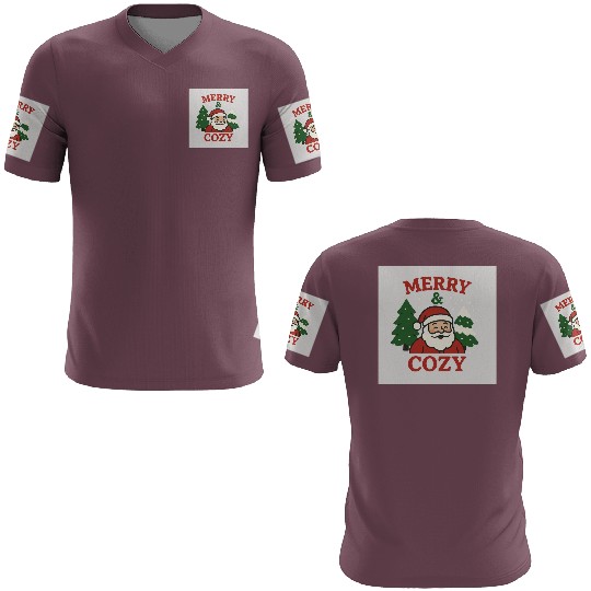 Christmas Graphic Festive Merry Cozy 3D T Shirts