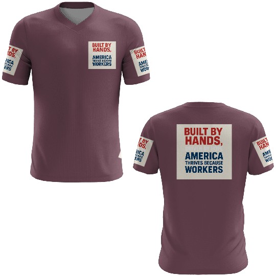 American Worker Empowerment Design 3D T Shirts