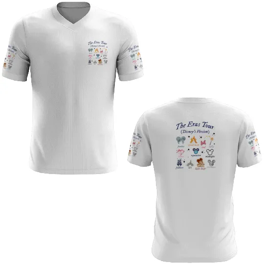Eras Tour Disney 3D T Shirts, Swift Happiest Magical Place Gift
