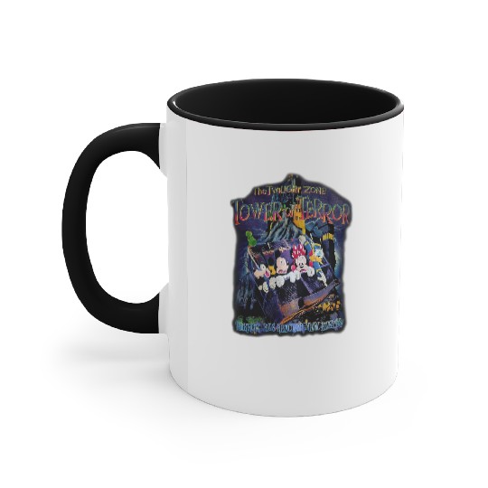 The Twilight Zone Tower of Terror Retro Accent Mugs, Mickey and Friends Tower of Terror Accent Mugs