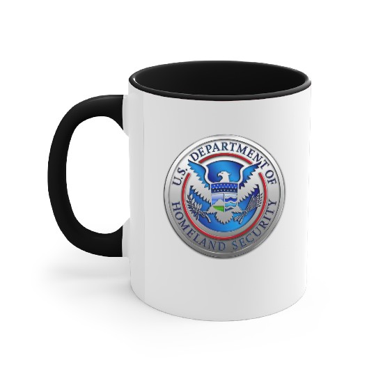 Department of Homeland Security (DHS) Accent Mugs
