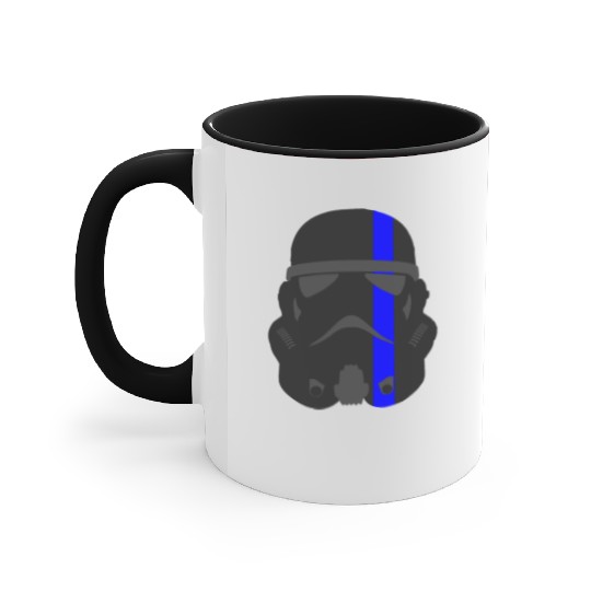 Thin Blue Line - Storm Trooper Accent Mugs