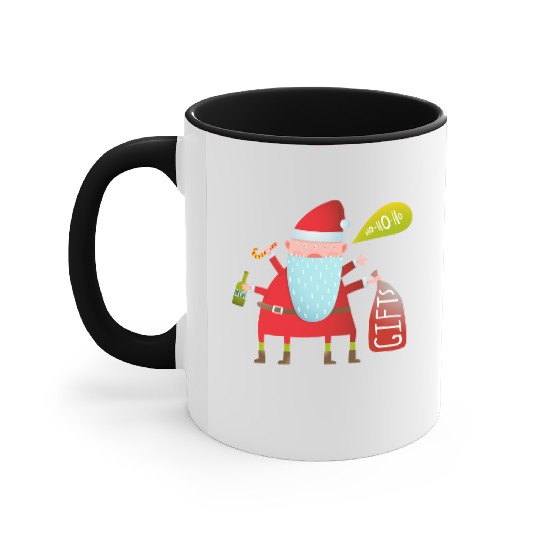 Santa Claus Accent Mugs