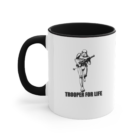 Star Wars Storm Trooper for life Accent Mugs