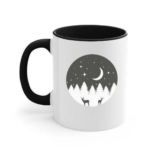 Starry night Accent Mugs