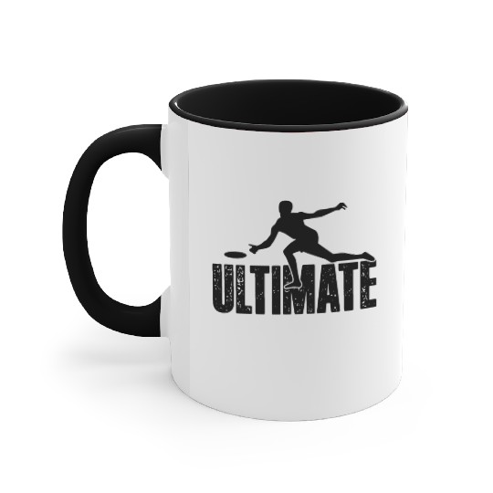 Ultimate Frisbee Accent Mugs