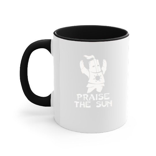 PRAISE THE SUN Accent Mugs