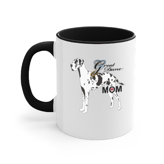 Great Dane Mom Accent Mugs