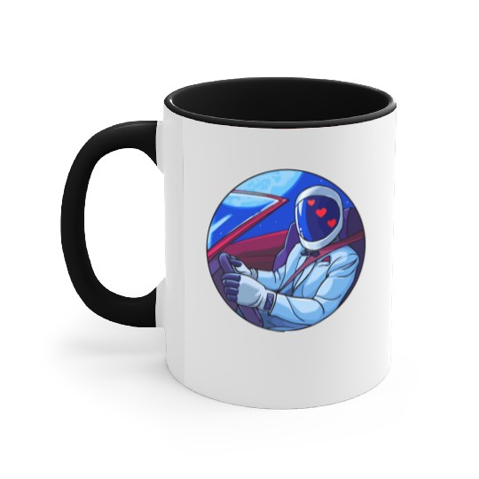SpaceX Tesla Starman Accent Mugs