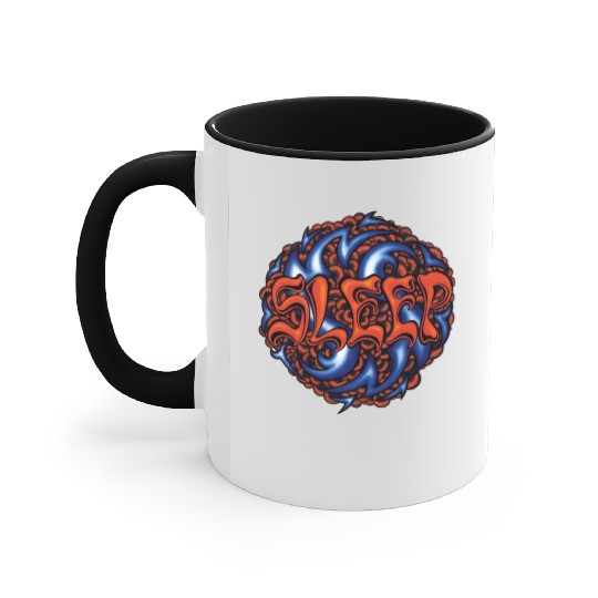 sleep band stoner Dooom metal Accent Mugs