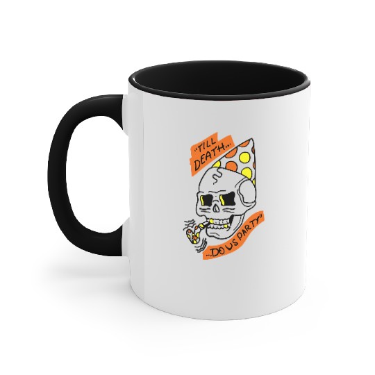 Till Death do us Party Accent Mugs