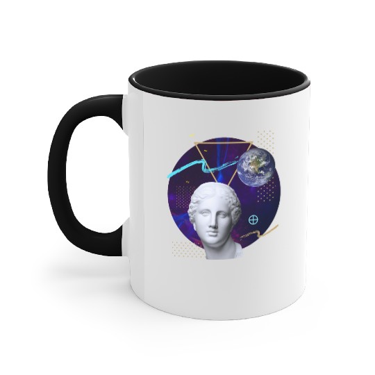Earth - Ancient Gods and Planets Accent Mugs