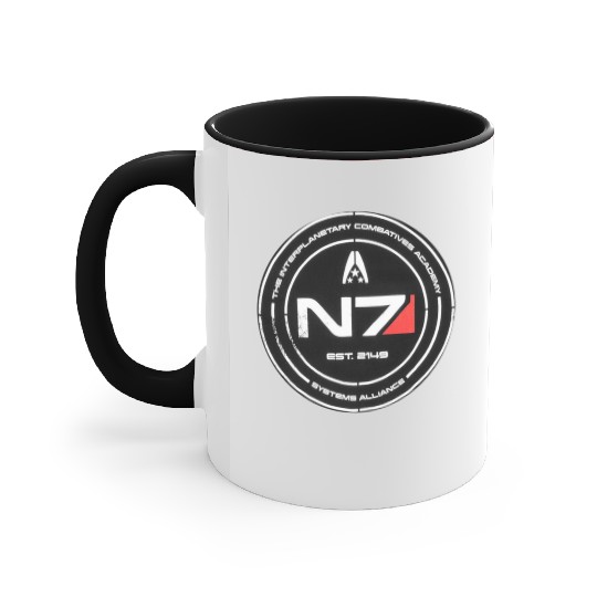 N7 Mass Effect Commander Shepherd Accent Mugs