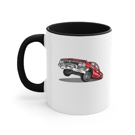 lowrider car Accent Mugs