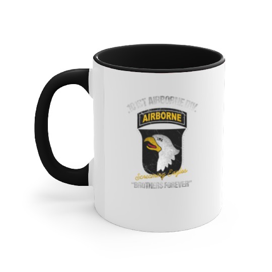 101st Airborne Division US Army Veteran Accent Mugs