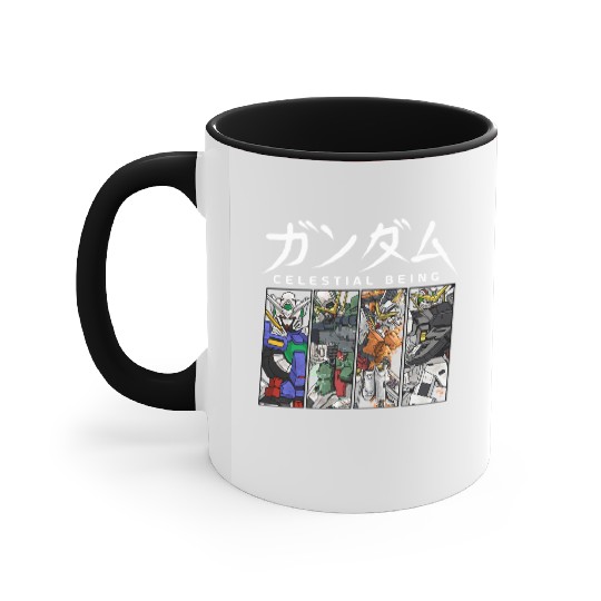 GUNDAM 00 Celestial Being Accent Mugs