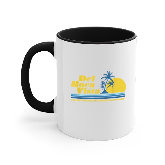 Del Boca Vista Retirement Community Funny No 2376 Accent Mugs