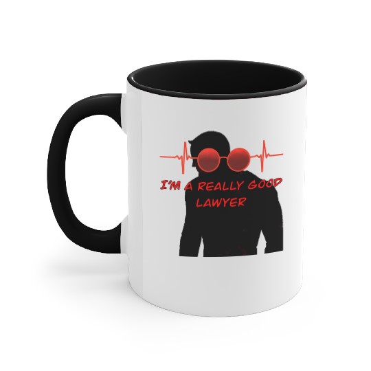 Daredevil heart beat no way home body shadow Accent Mugs
