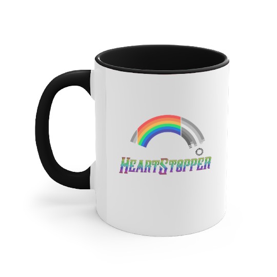 Heartstopper Rainbow LBGTQIA+ Loading Accent Mugs
