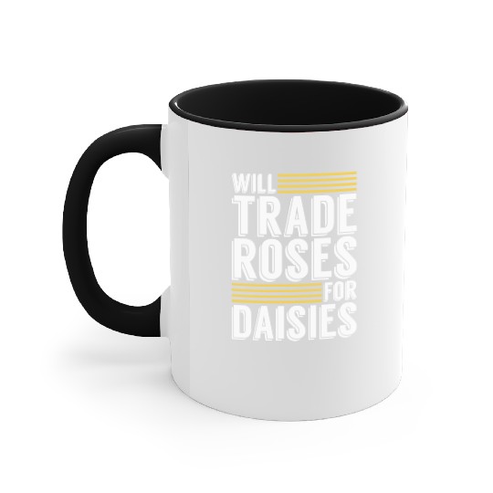 Daisy Garden Gardening Gardener Accent Mugs