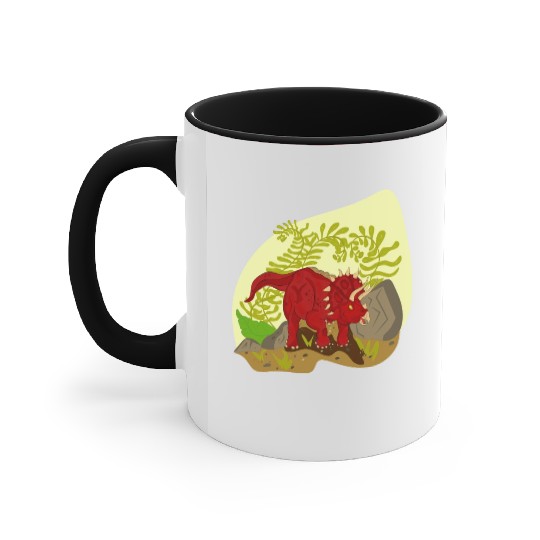 Triceratops horridus Accent Mugs