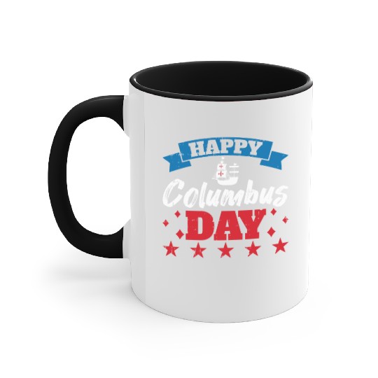 Columbus Day Italian Pride Accent Mugs
