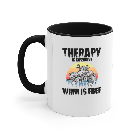 Hilarious Expensive Wind Is Free Big Bike Accent Mugs