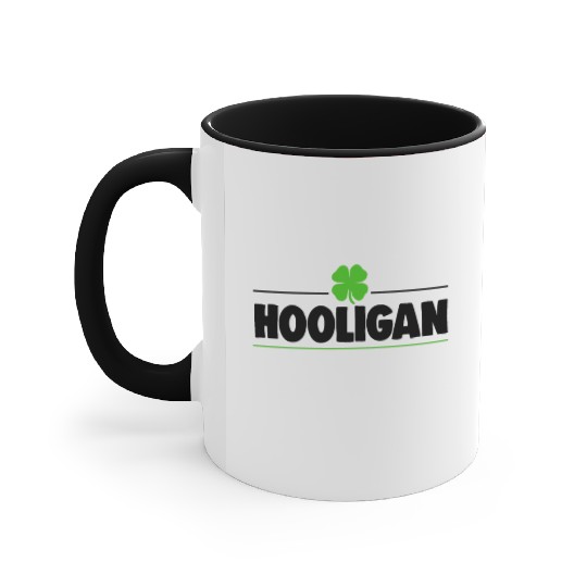 Hooligan Fun Ireland St. Patrick's Day Accent Mugs