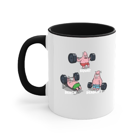 Majin Buu vs Patrick - Funny Anime Gym Accent Mugs