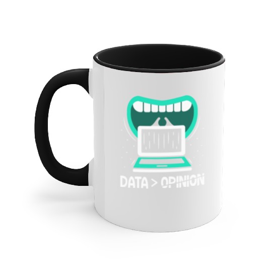 Data > Opinion Coding Programmer Code Coder Accent Mugs