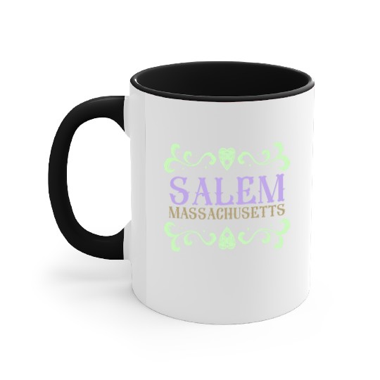 Salem Massachusetts Ouija Love Accent Mugs