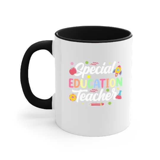 Special Education Teacher Cute Sped Awareness Accent Mugs