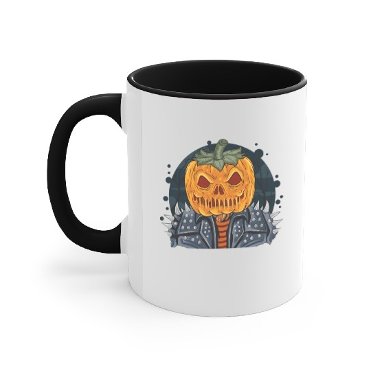 Spooky Jack-o'-lantern Accent Mugs
