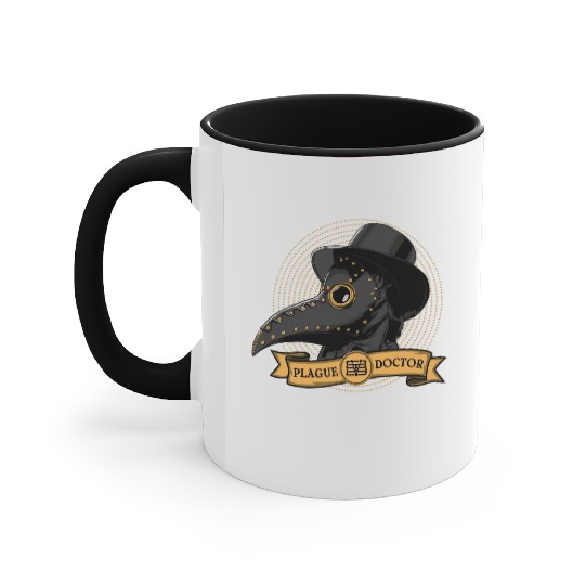 Plague Doctor Accent Mugs