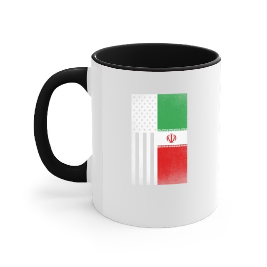 Iran Design for proud Iranian Americans Accent Mugs